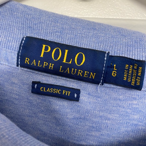 Blue Ralph Lauren Polo Size L - Picture 2 of 3